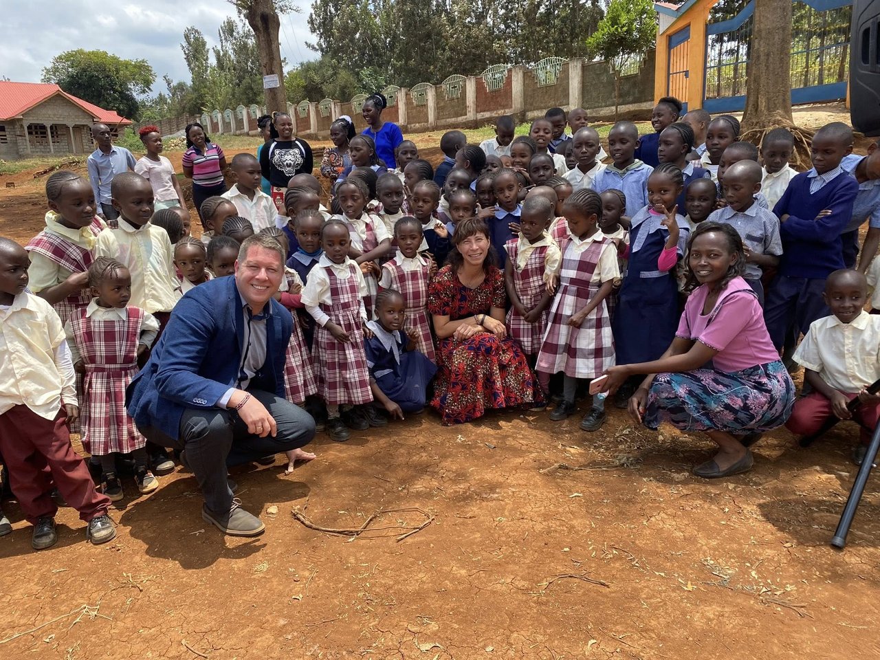 Juhász Márton Kenyában - Forrás: Facebook/Juhász Márton