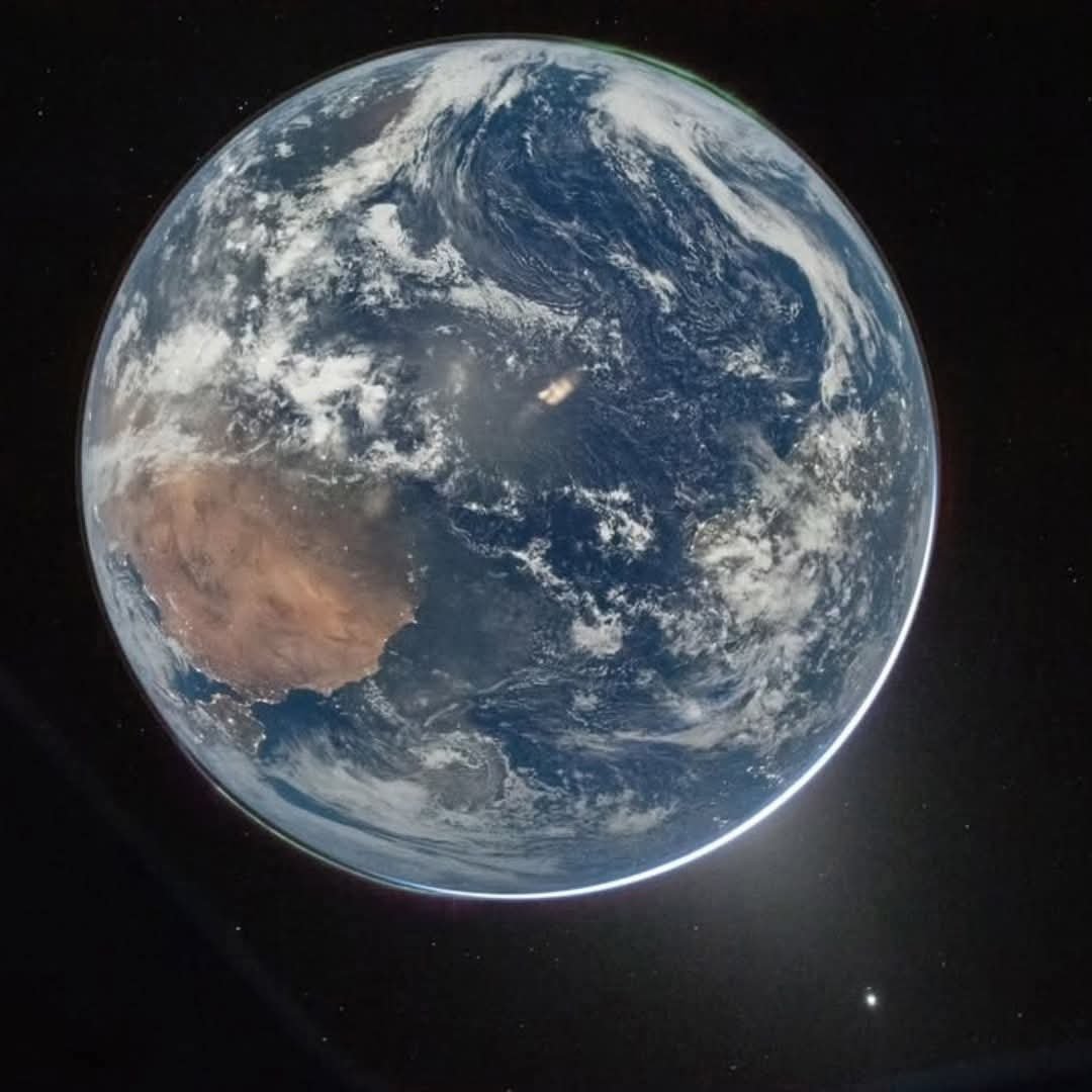 Artemis II, a Föld sötét oldala (f.NASA)