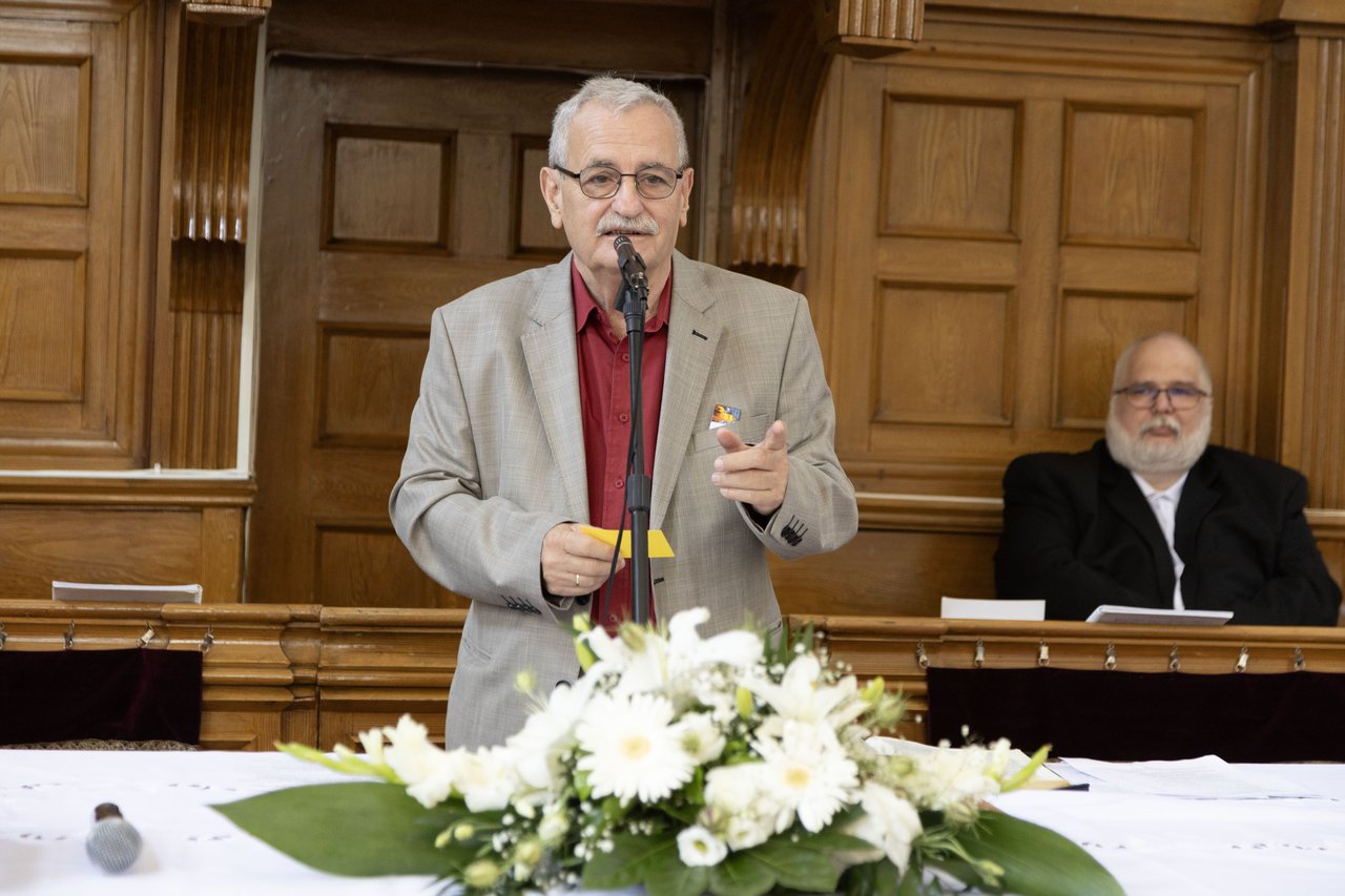 Márkus Gábor nyugalmazott lelkipásztor, a hajléktalan misszió vezetője -- Fotó: Teodorff Lázár