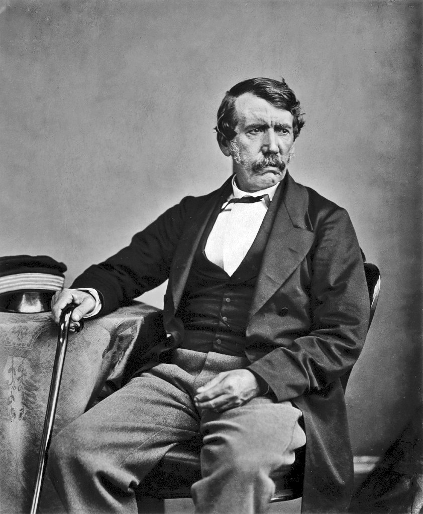 David Livingstone 1864-ben - Forrás: Wikipedia