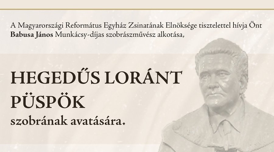 Hegedűs Loránt szobor_borítókép 2026