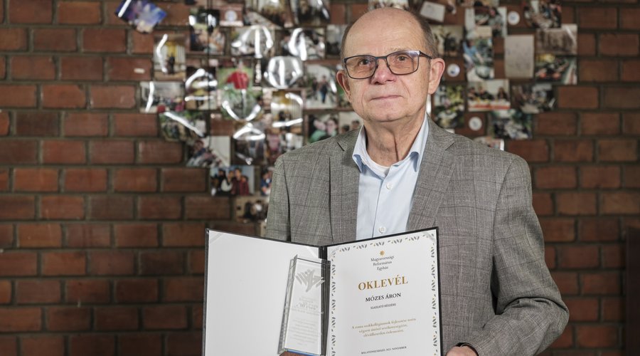 Mózes Áron portré kép - f: Zelenka Attila