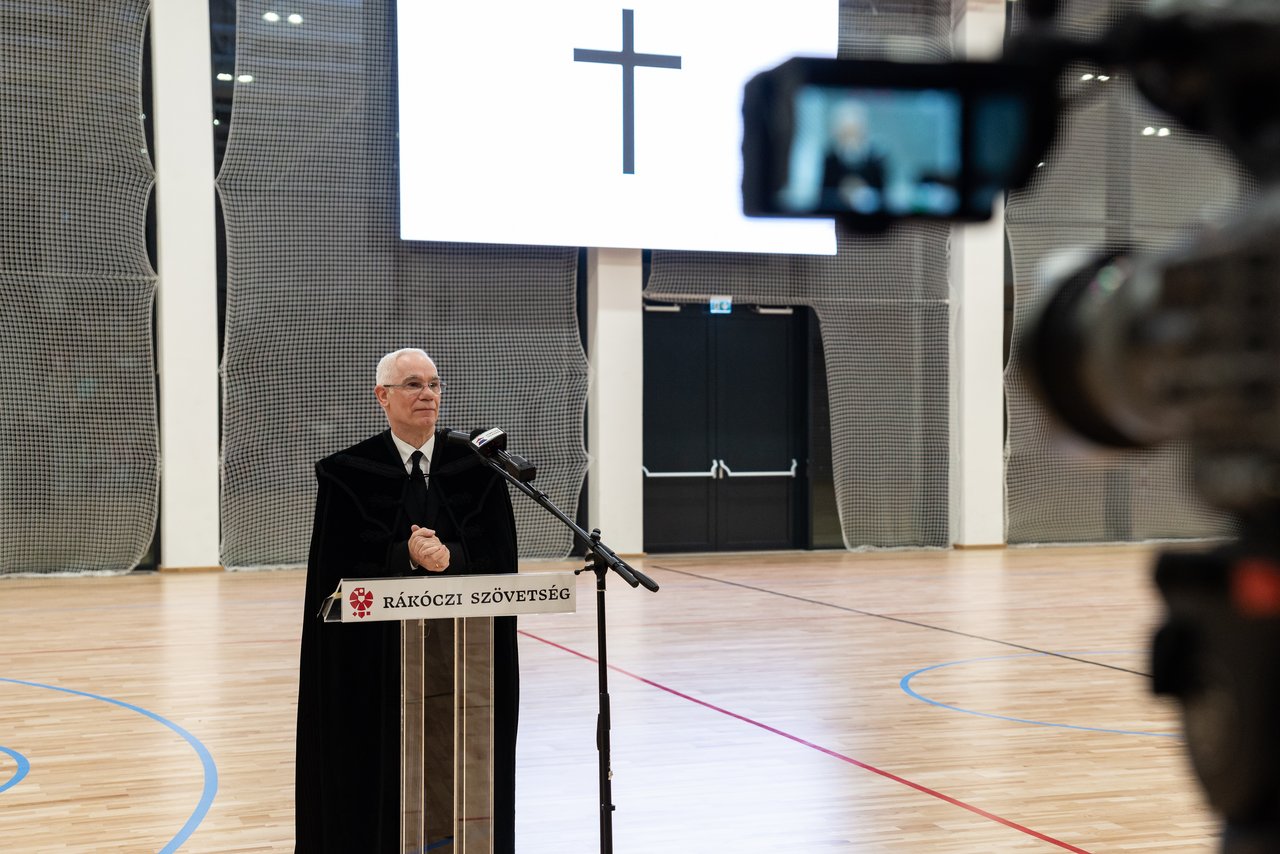 Balog Zoltán . Sátoraljaújhely Rákóczi Szövetség téli tábora kárpátaljaiaknak 2023 február - Fotó. Zelenka Attila