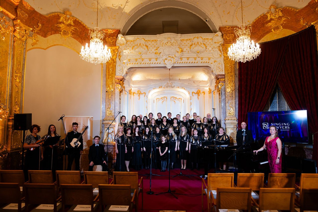 Singing Lawyers kórus Budapest 2025