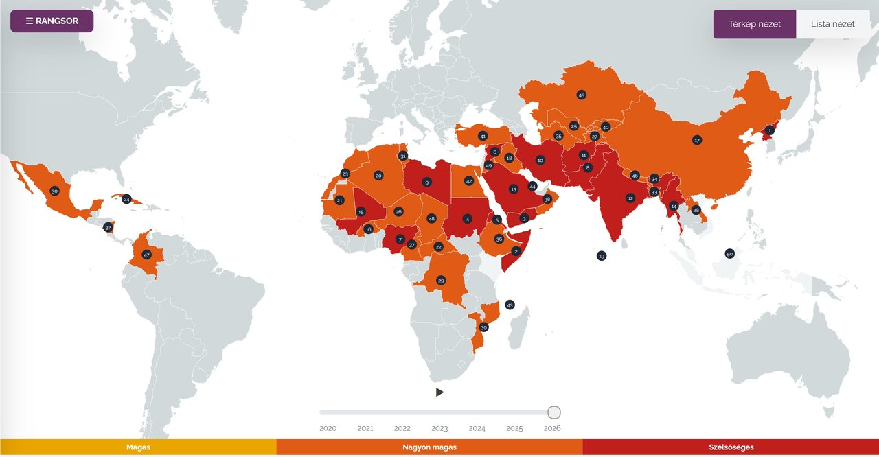WWL 2026 térkép - Open Doors