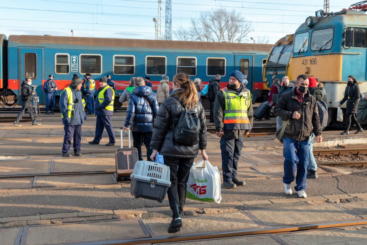 Határmenti riport - 2022. március 1. - Záhony  -Fotó: Zelenka Attila