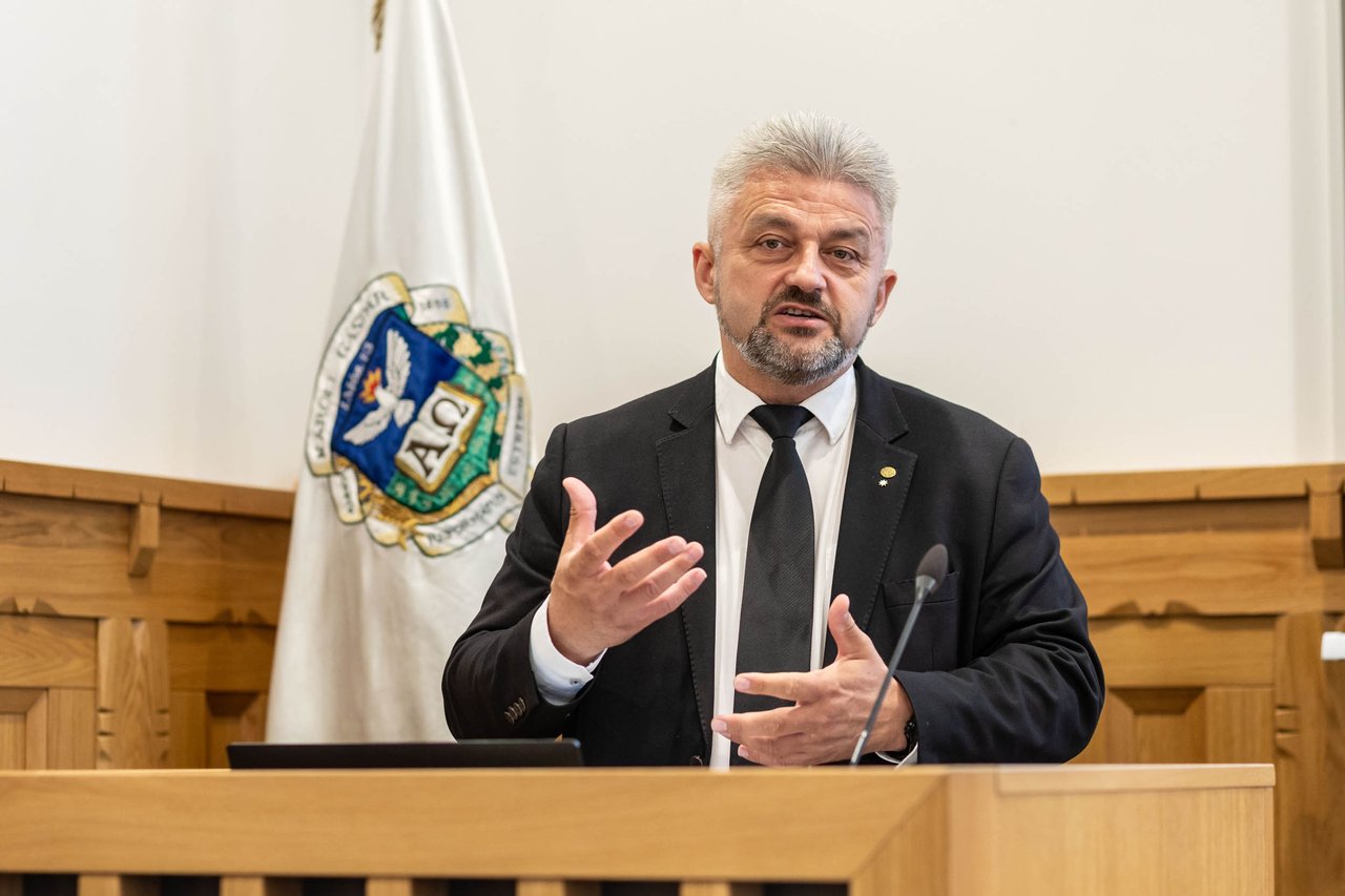 Hella Ferenc. Kórházlelkészek és önkéntes szolgálók szakmai napja a Ráday Házban 2026 június - Fotó: Hurta Hajnalka