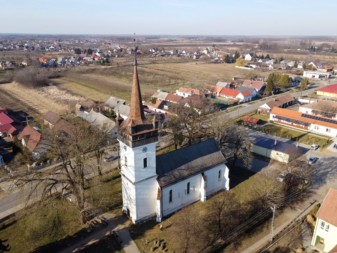 Vaja, református templom. Bencze János beiktatásának százéves évfordulója, Vaja 2025. április - Fotó: Zelenka Attila