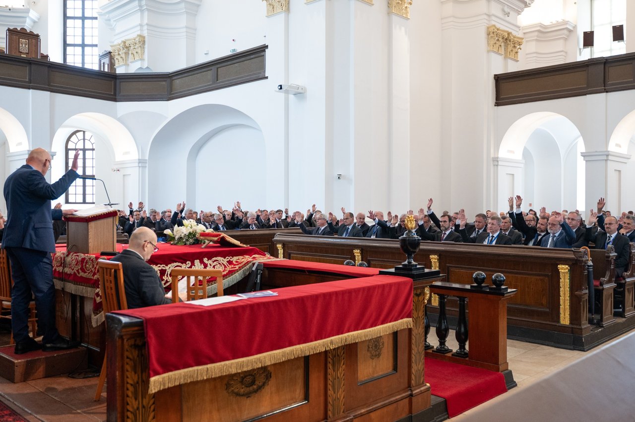 A Magyar Református Egyház Közös Zsinata, 2025. május 23. Debrecen - Fotó: Pocsai Petra