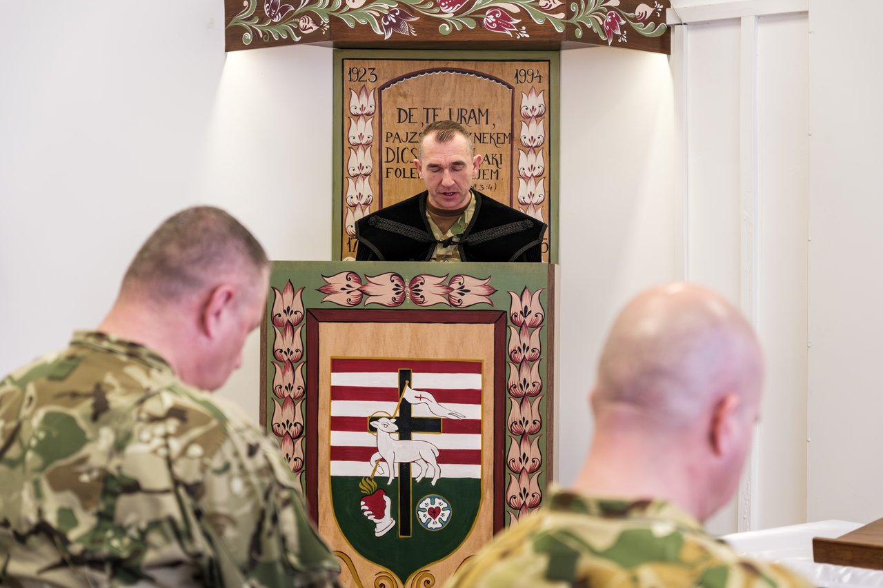 Székely Attila őrnagy imaterem 2026 Zelenka