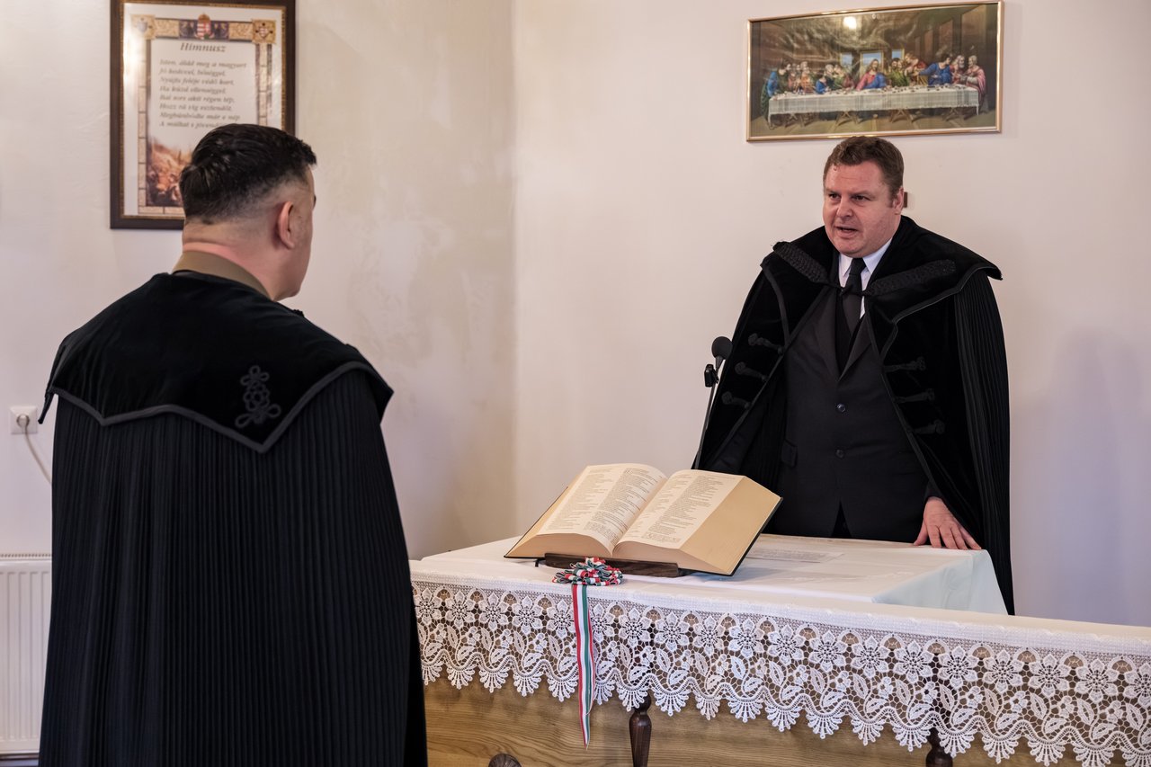 Barna Sándor - Sajtos Sz. beiktatás 2026 Zelenka