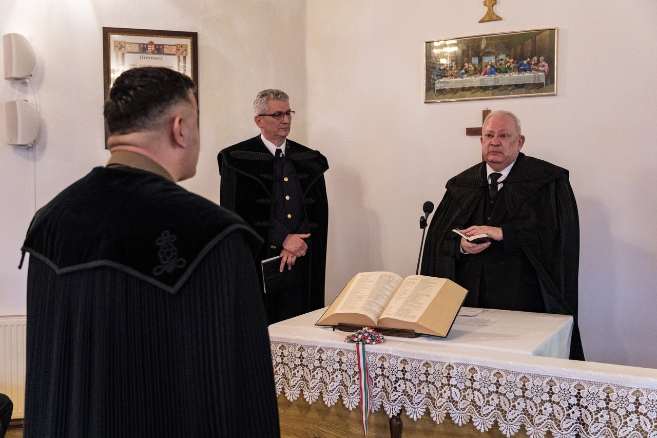 Szőnyi Tamás - Sajtos Sz. beiktatás 2026 Zelenka