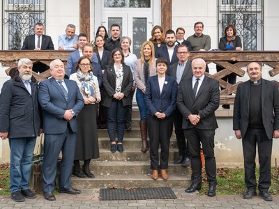 Zsinati Hivatal kihelyezett osztályvezetői Kárpátalja 2026 február 17. - Fotó: Somorjai Balázs