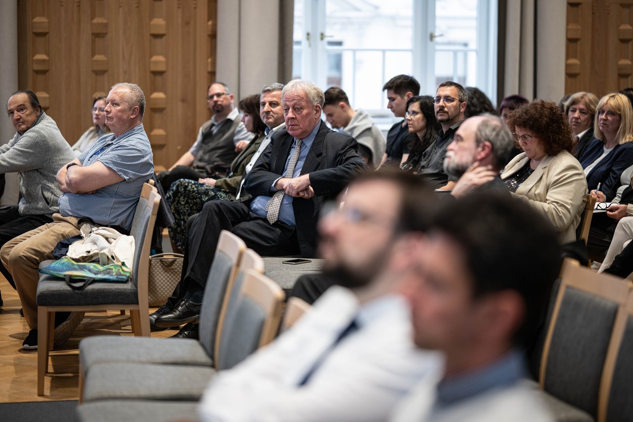 Pénz és egyház blokkszeminárium, 2025 május, KRE Ráday Ház - Fotó: Magyaródi Milán