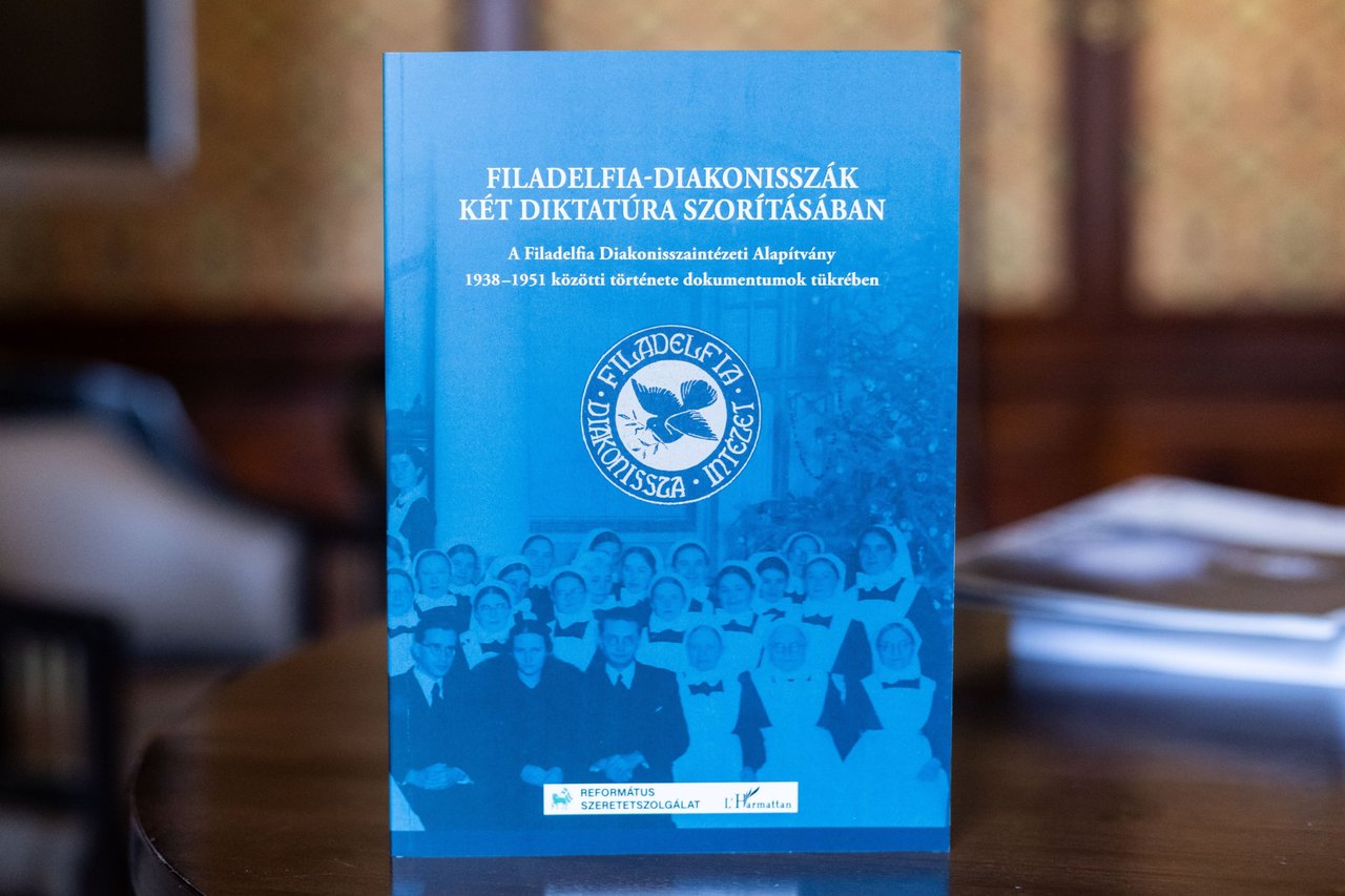 Filadelfia-diakonisszák két diktatúra szorításában könyvbemutató a KRE-n 2025. május 8. Fotó: Hurta Hajnalka