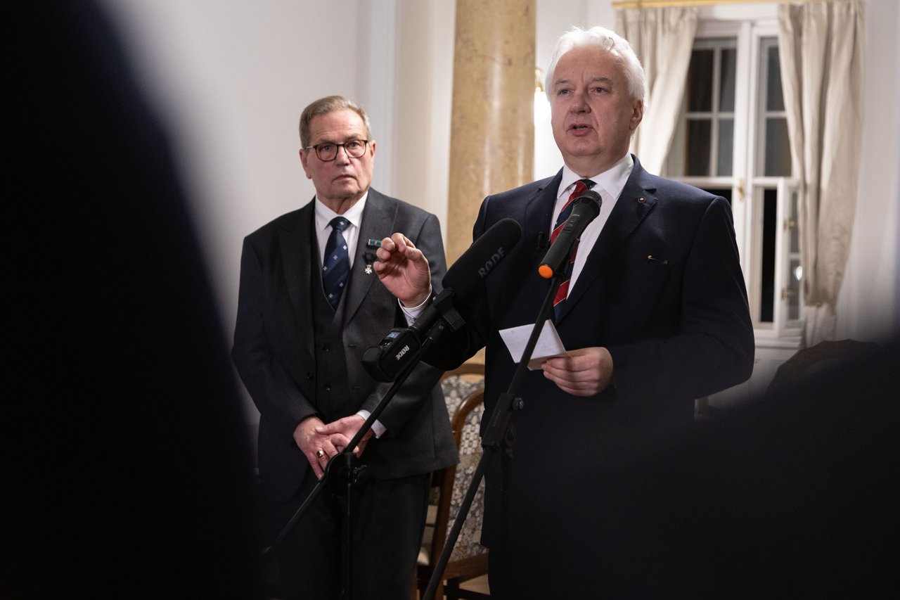 Semjén Zsolt. A Johannita Rend Magyar Tagozata új központjának átadása 2026. február 11. Fotó: Hurta Hajnalka