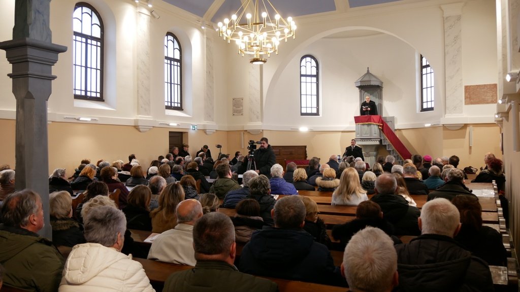 Felújított nagypiszanicai református templom hálaadó istentisztelet - 2025. december 13. - Fotó: refdunantul.hu