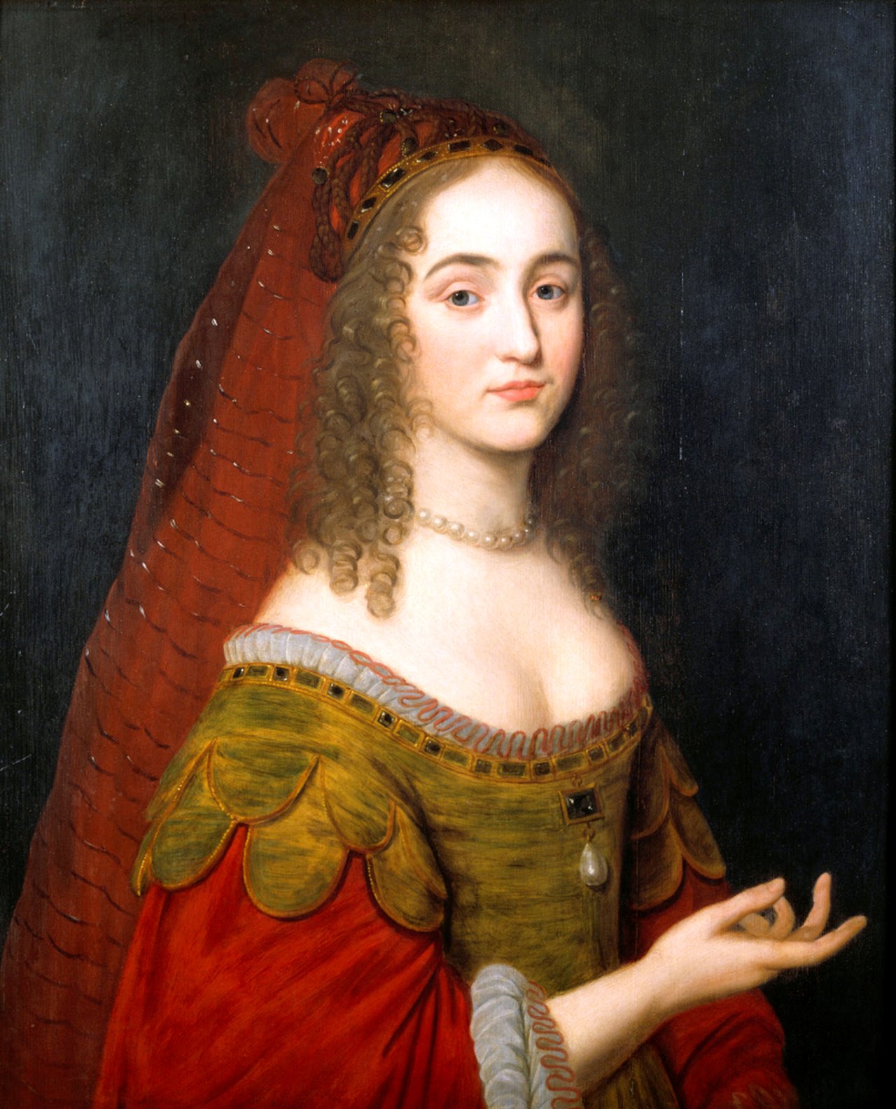 princess_henrietta_maria,_princess_palatine,_princess_of_siebenbürgen - Gerrit van Henthorst műhelyéből