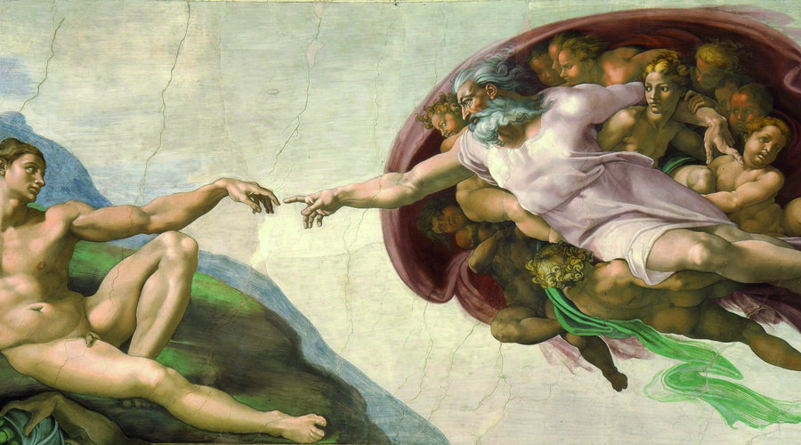 Michelangelo: Ádám teremtése