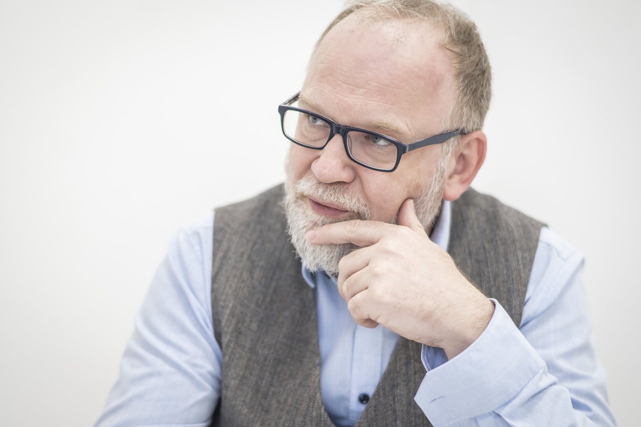 Siba Balázs interjú, 2026. március - Fotó: Sebestyén László